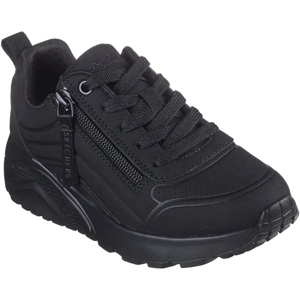 Skechers Uno Lite - Easy Zip zwart