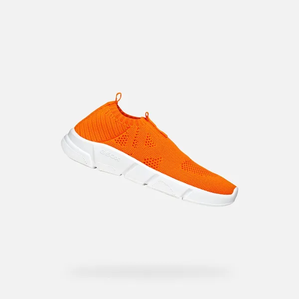 GEOX ARIL TIENERS Sneakers Oranje — vergelijk prijzen bij 1 winkel