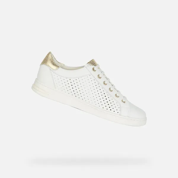 GEOX sneaker Wit/Goud