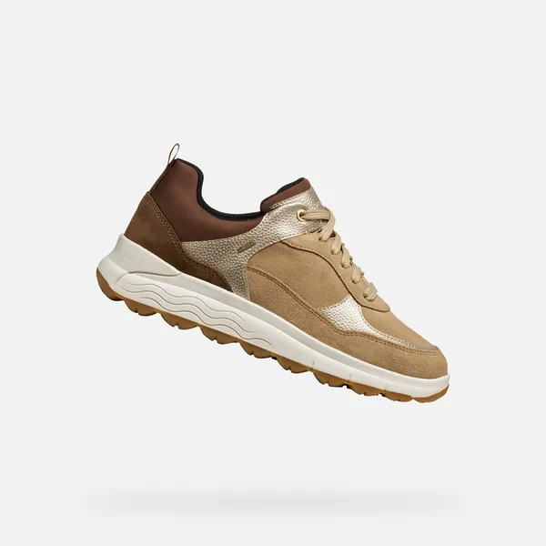 Geox Spherica 4X4 Abx Donkerbeige/lichtgoud, vergelijk prijzen bij 1 winkel