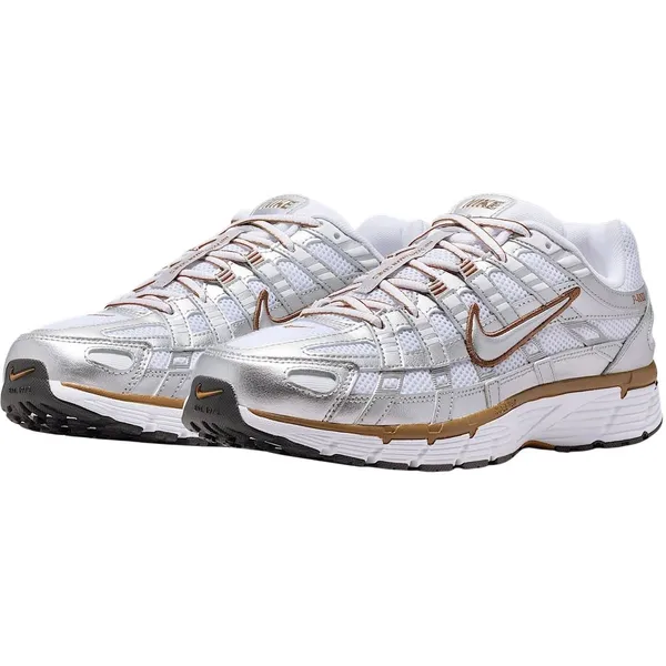 Nike P-6000 Sneakers Dames wit - zilver - bruin — vergelijk prijzen bij 1 winkel