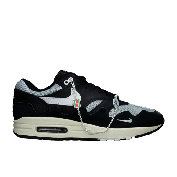 Nike Air Max 1 Patta Waves "Black' (With Bracelet) Zwart, vergelijk prijzen bij 2 winkels