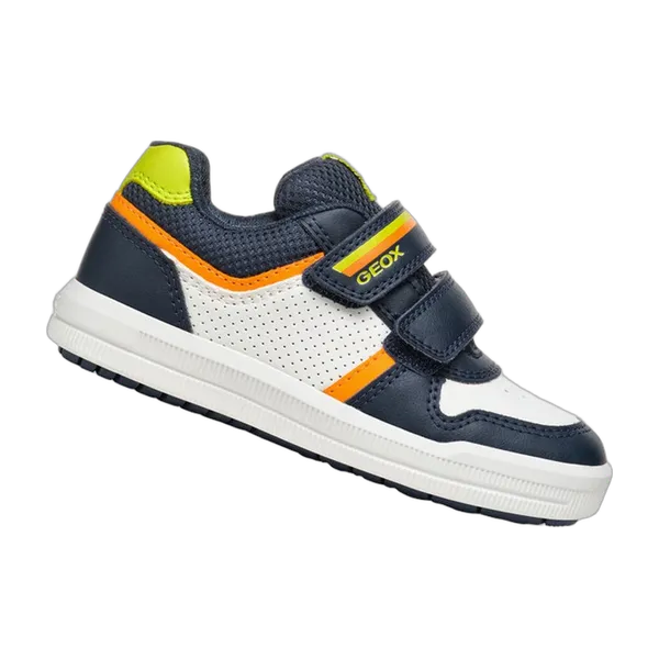 Geox Arzach Marineblauw/Fluo Groen Kids, vergelijk prijzen bij 1 winkel