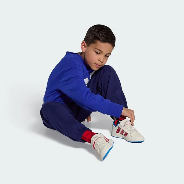 adidas Grand Court Spider-Man EL K Wit Kids, foto 2 van 4
