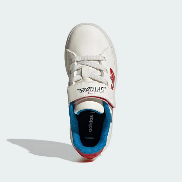 adidas Grand Court Spider-Man EL K Wit Kids, foto 3 van 4