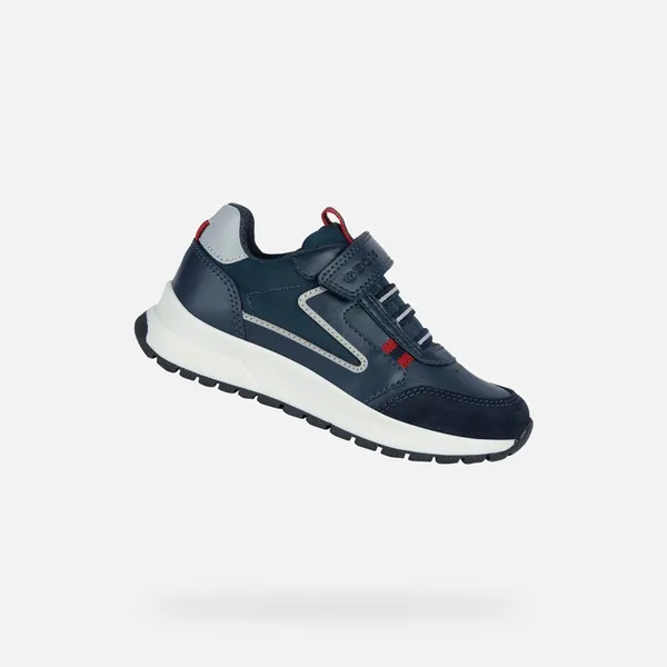 Geox Briezee Marineblauw/Donkerrood Kids, vergelijk prijzen bij 1 winkel