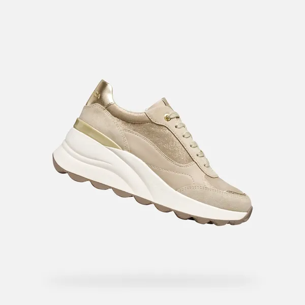 Geox Spherica EC13 Lichtgoud/Lichtbeige, vergelijk prijzen bij 2 winkels