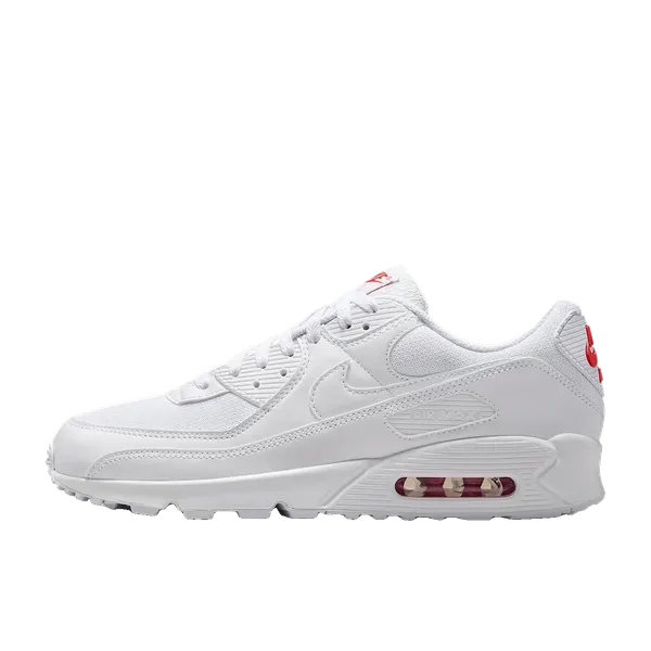Nike Air Max 90 Wit Light Crimson, vergelijk prijzen bij 3 winkels