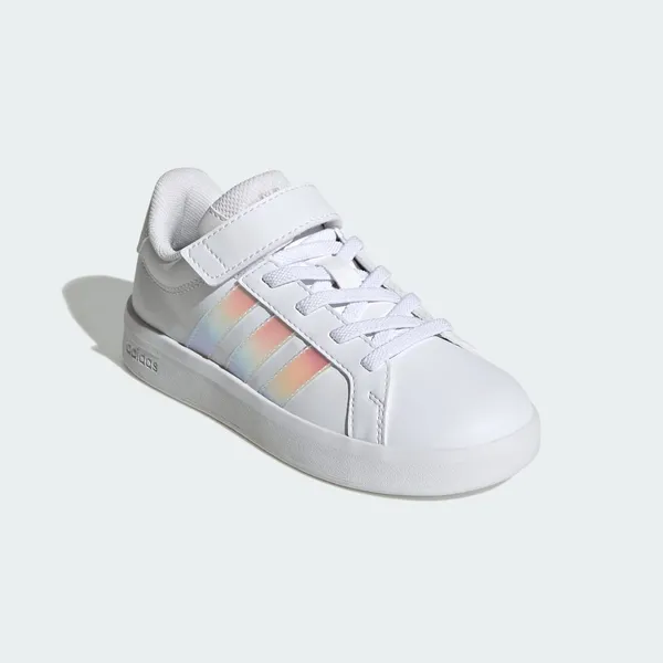 adidas Grand Court 3.0 EL C Wit Kids, foto 4 van 4