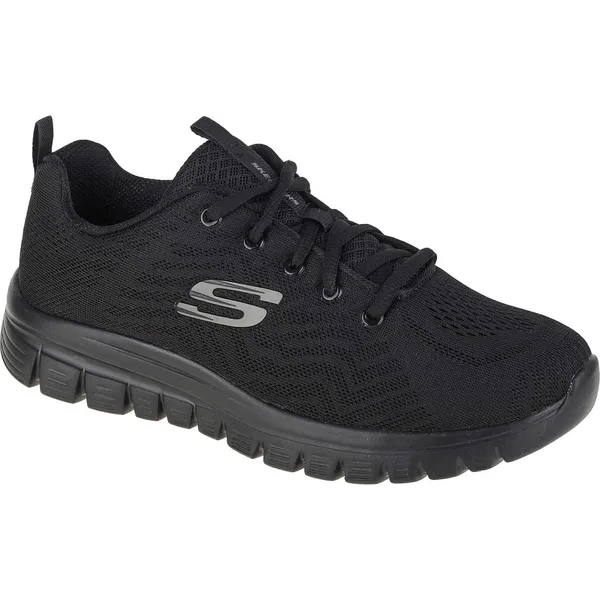 Skechers Sport Graceful Get Connected Wide Fit Zwart, vergelijk prijzen bij 1 winkel