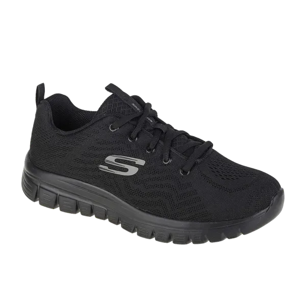 Skechers Sport Graceful Get Connected Wide Fit Zwart, vergelijk prijzen bij 2 winkels