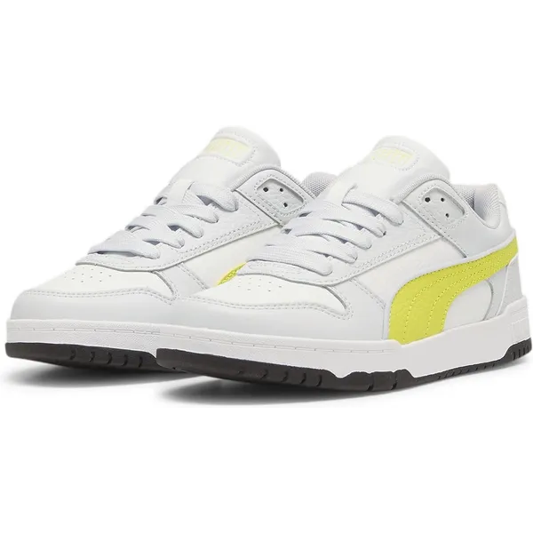 Puma RBD Game Low JR 11 Grijs/Geel Kids, vergelijk prijzen bij 1 winkel