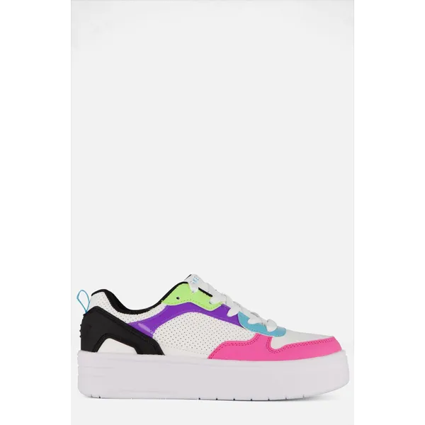 Skechers Court High Classic Crush Wit, foto 2 van 2