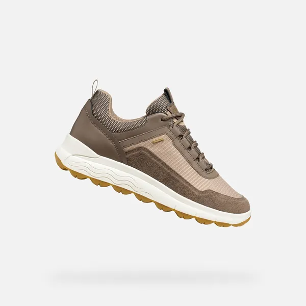 GEOX SPHERICA 4X4 ABX DAMES Sneakers Beige/Bruin
