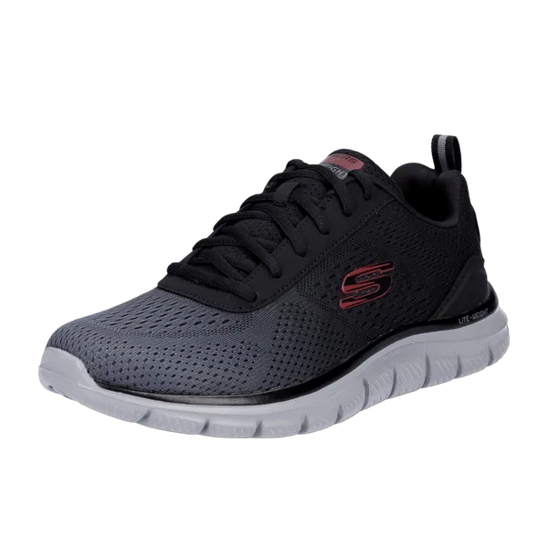 Skechers Track Ripkent Zwart/Grijs Extra Comfort Memory Foam, vergelijk prijzen bij 1 winkel