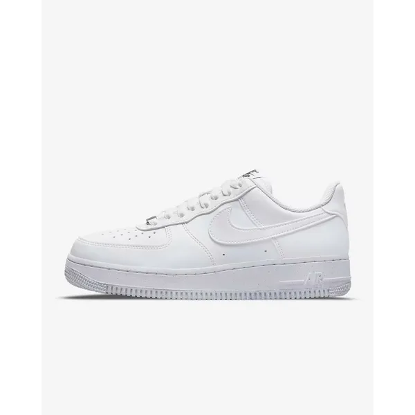 Nike Air Force 1 Low - Dames - Next Nature Wit Metallic Grey - Maat EU 36 Wit