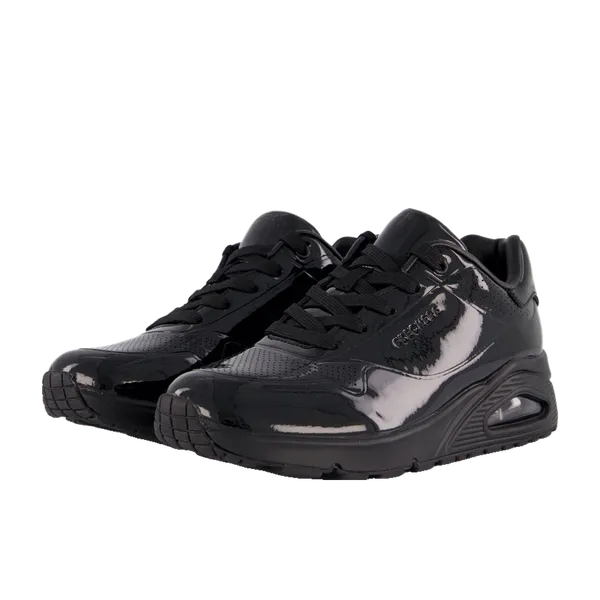 Skechers Uno Verni Shiny One Zwart, vergelijk prijzen bij 2 winkels