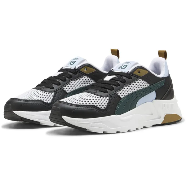 Puma Trinity Lite Jr PUMA White-Green Terrain-PUMA Black