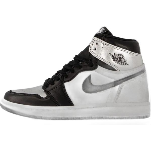 Nike Air Jordan 1 High OG Black/Black Metallic-Silver