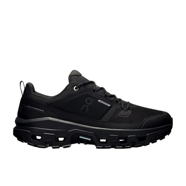 On Cloudrock Low WP Wandelsneakers Zwart, vergelijk prijzen bij 1 winkel