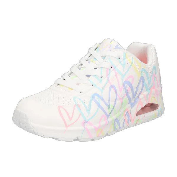 Skechers Street UNO Spreat THE Love JGoldcrown Wit Kids, vergelijk prijzen bij 1 winkel