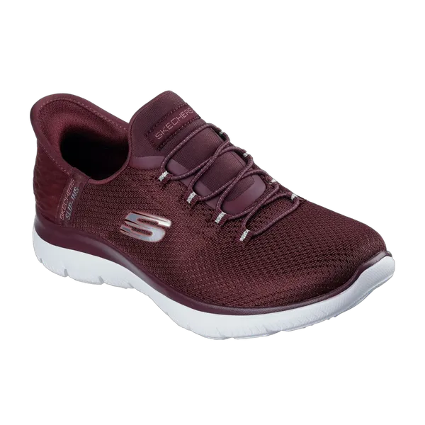 Skechers Slip-Ins Summits Diamond Dream Burg Rood, vergelijk prijzen bij 1 winkel