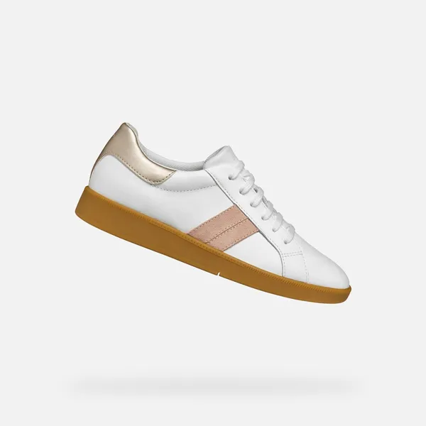 Geox Sneakers Wit/Beige