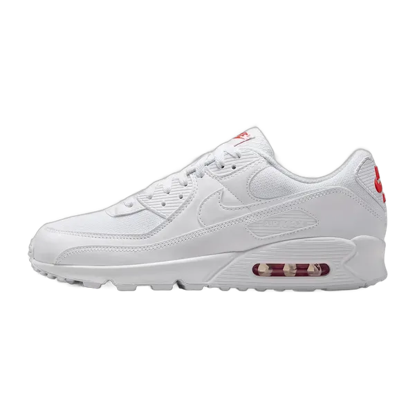 Nike Air Max 90 - Unisex - Wit Light Crimson - Maat EU 45.5 Wit