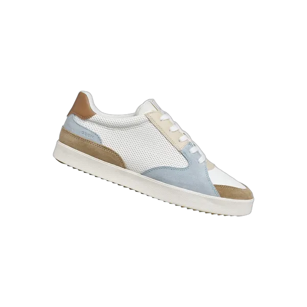 GEOX BLOMIEE DAMES Sneakers - WIT/LICHTBLAUW Wit/Lichtblauw — vergelijk prijzen bij 1 winkel