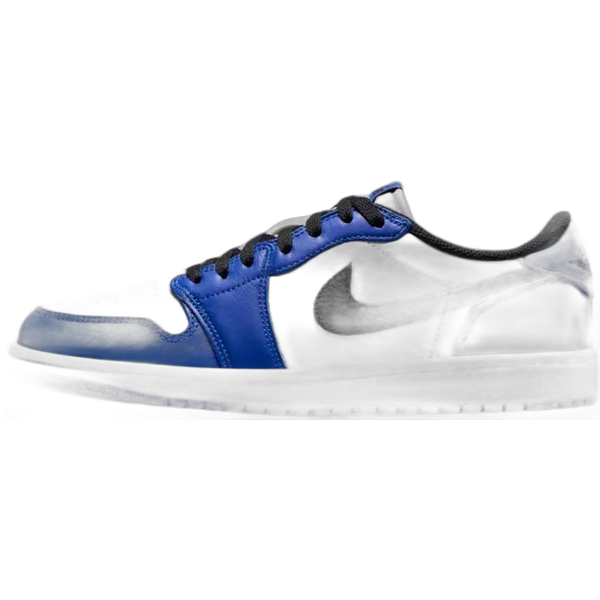 Nike Air Jordan 1 Low OG - Unisex - Game Royal - Maat EU 37.5 Wit