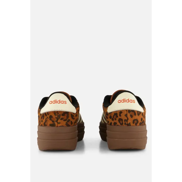adidas VL Court Bold Leopard Bruin, foto 3 van 5