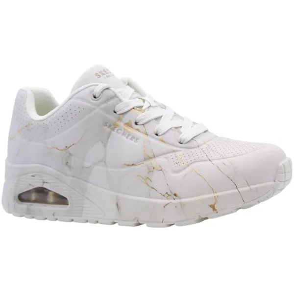 Skechers Uno Marbel Marvel Wit, foto 2 van 2