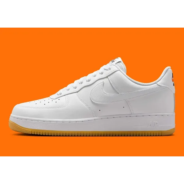 Nike Air Force 1 Wit Bruin