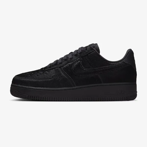 Nike Air Force 1 Low '07 - Unisex - Triple Zwart Pony Hair - Maat EU 36.5 Wit — vergelijk prijzen bij 1 winkel