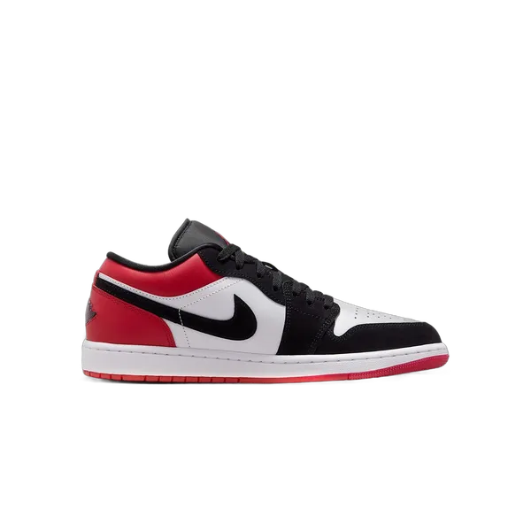 Nike Air Jordan 1 Low Wit/Rood/Zwart