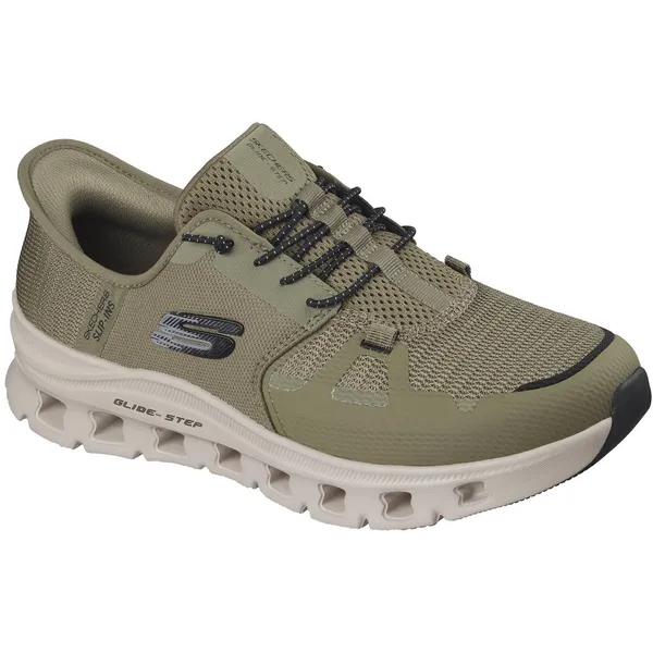 Skechers Heren - groen olijf - sneakers groen olijf