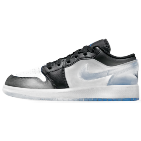 Nike Air Jordan 1 Low Blauw/Zwart/Wit
