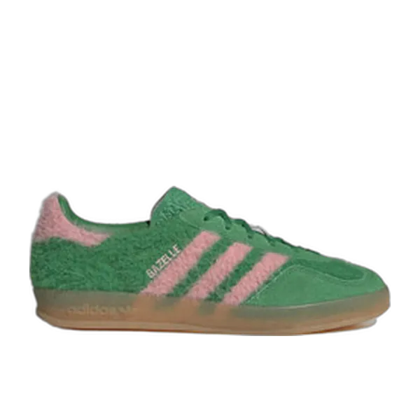 adidas Originals Gazelle Indoor GREEN/GLOPINK/GUM3, vergelijk prijzen bij 1 winkel