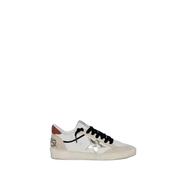 Golden Goose Golden Goose Ball Star Leather GWF00746F008146 83252 White/Beige/Platinum