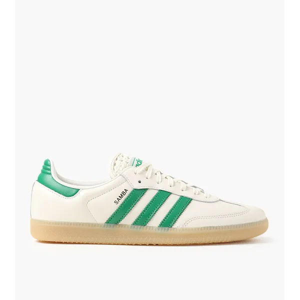 Adidas Adidas Samba OG W Owhite Green Goldmt |