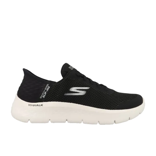 Skechers Slip-Ins: GO Walk Flex Grand Entry 124836/BKW Zwart/Wit, vergelijk prijzen bij 1 winkel