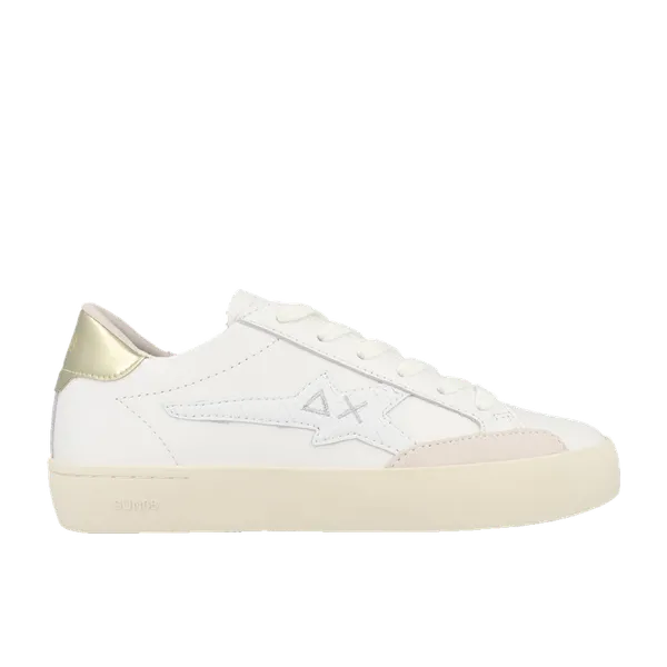 Sun68 Katy Leather Z34225_143 Wit/Goud, vergelijk prijzen bij 1 winkel