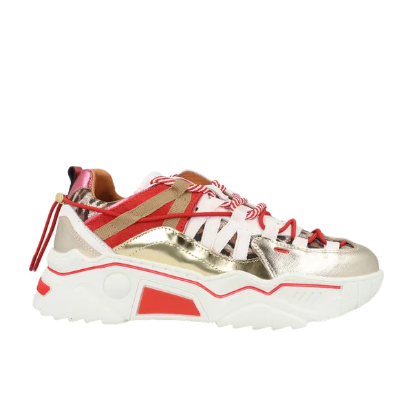 Dwrs Orion Leopard J6870-07-4467 Rood/Goud, vergelijk prijzen bij 1 winkel