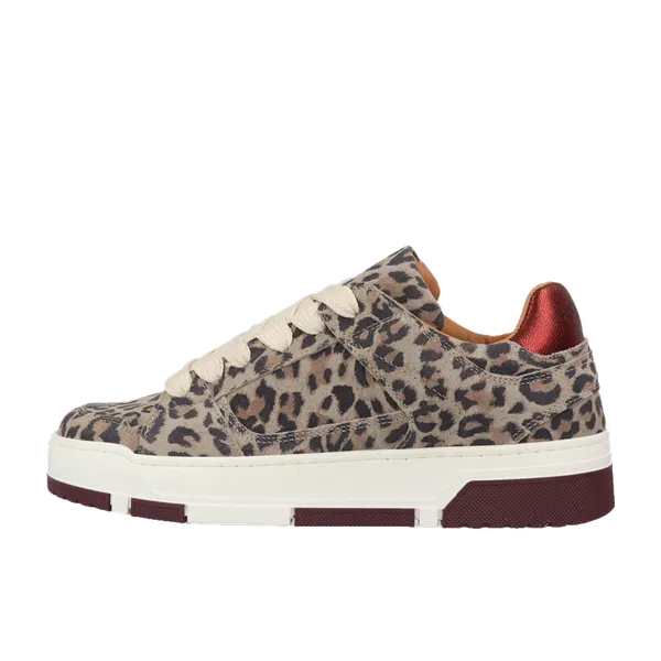 Dwrs Whitby Leopard J6972-02-4568 Bordeaux/Rood/Grijs, vergelijk prijzen bij 1 winkel