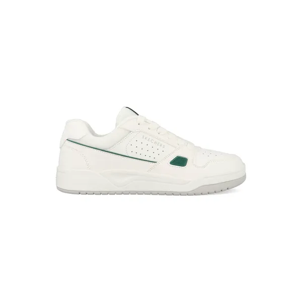 Skechers Koopa Tiebreak Low 183250/WGR Wit/Groen, vergelijk prijzen bij 1 winkel