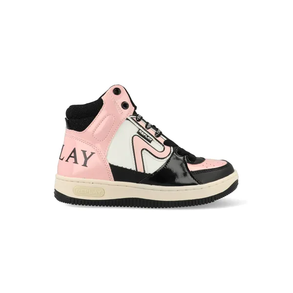 Replay Epic JR Mid Girl 7 0746 Zwart/Wit/Roze, vergelijk prijzen bij 1 winkel
