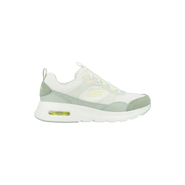 Skechers Air-Court Retro Avenue 150075/WGR Wit/Groen, vergelijk prijzen bij 1 winkel