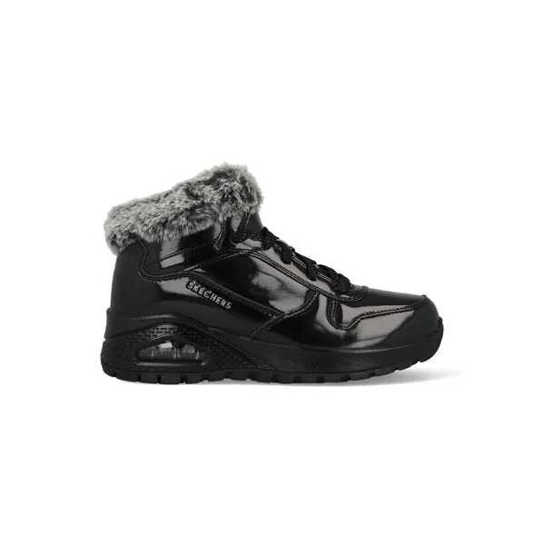 skechers Uno Rugged - Fiesty Winter 168126/BBK Zwart Zwart