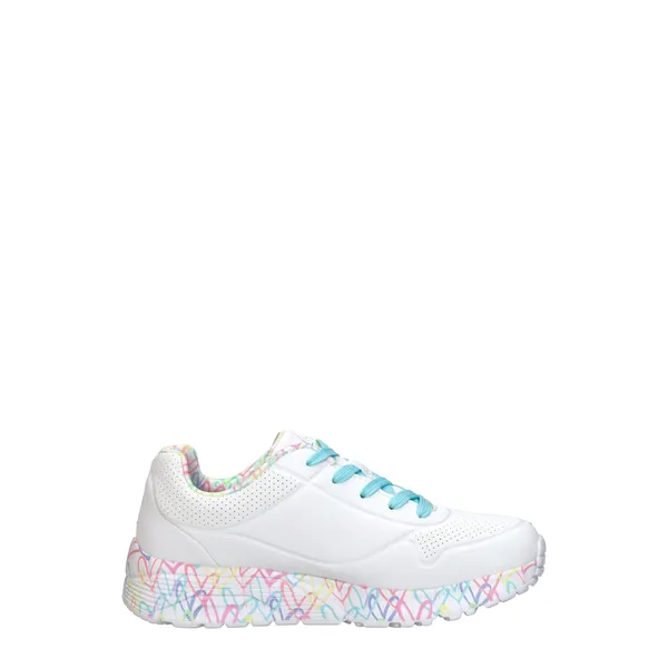 Skechers Uno Lite Lovely Wptq Wit Turqoise Kids, foto 4 van 4