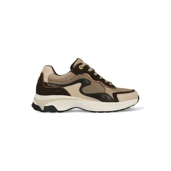 Mexx Sneakers Portia Love MI001001253W-2109 Bruin / Groen Bruin